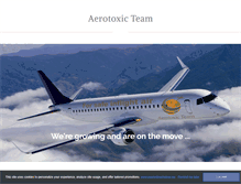 Tablet Screenshot of aerotoxicteam.com